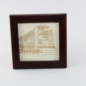 JW Marriott Small Needle Point Picture Frame Décor Hotel